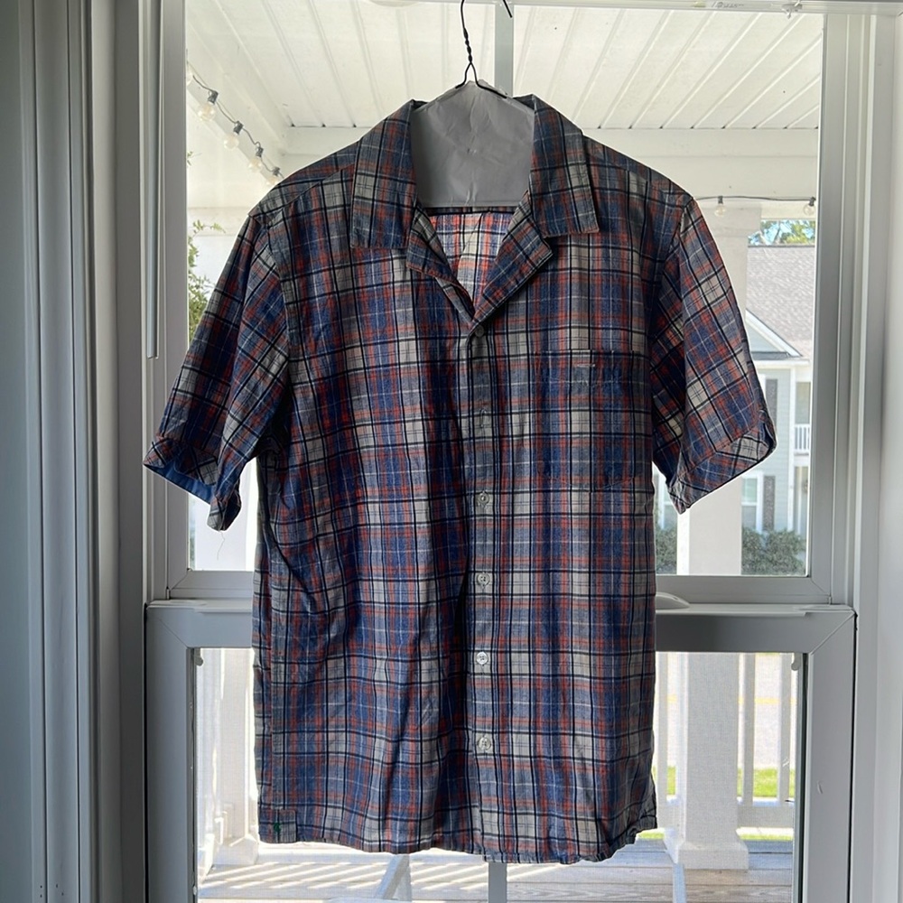 Button down polo